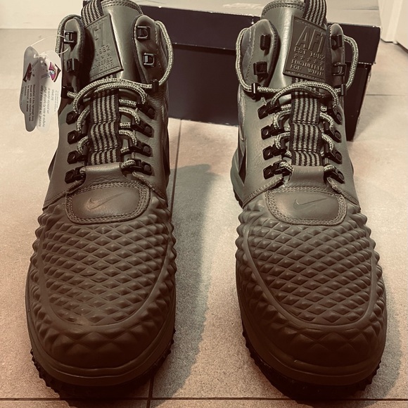 Nike Air Force 1 - Duck Boots - Size 13 US - Camo Green - Snakeskin - Gorpcore - Picture 6 of 9